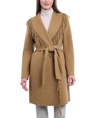 Michael Kors Wool blend Wrap Coat - M store