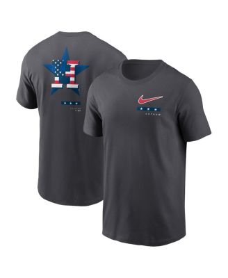 Men's Nike White Houston Astros Americana Flag T-Shirt