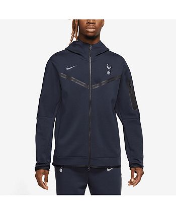 Men's Nike Yellow/Blue Tottenham Hotspur All-Weather Full-Zip Hoodie Jacket Size: Small
