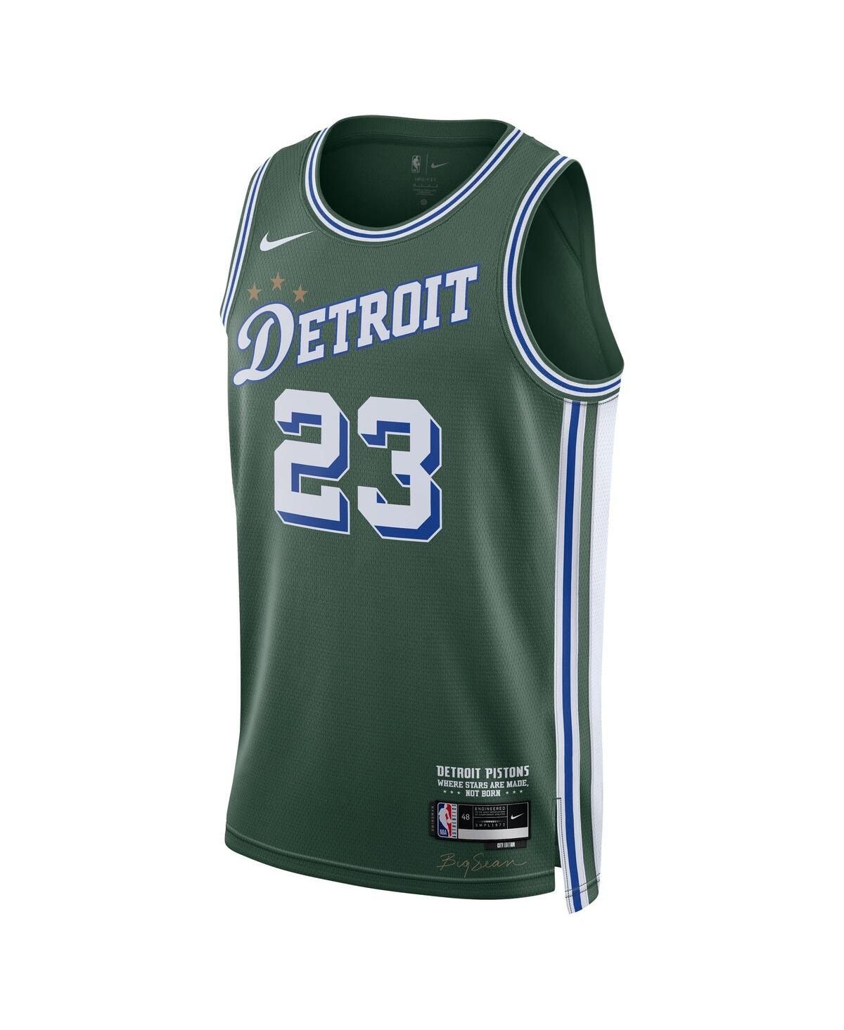Pistons green jerseys sales