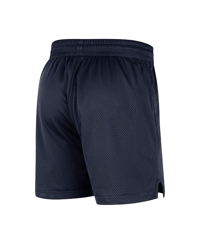 Nike Men's Navy West Virginia Mountaineers Mesh Performance Shorts - Macy's