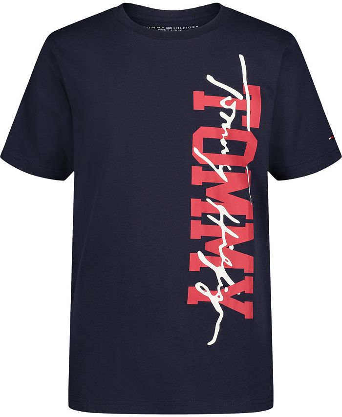 Tommy Hilfiger Little Boys In Between Short Sleeve T-shirt - Macy's
