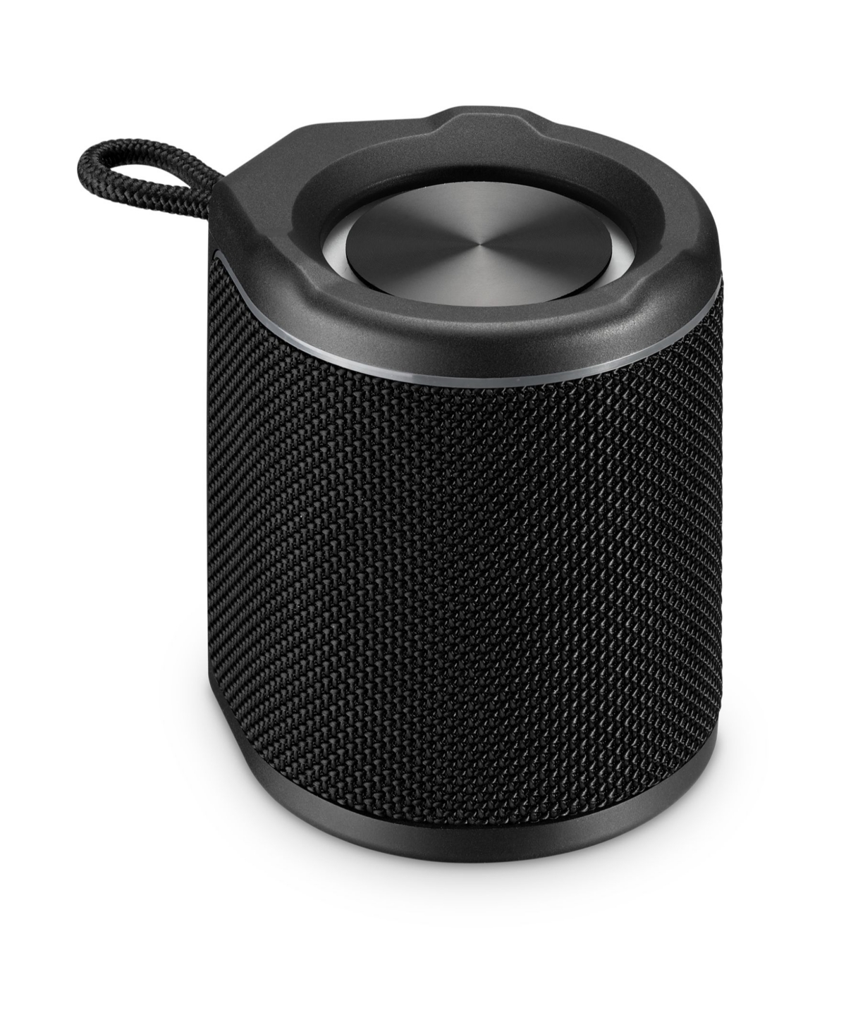 Ilive Light Up Wireless Water-resistant Fabric Speaker In Black