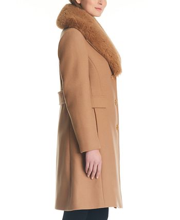 Faux fur walker coat discount