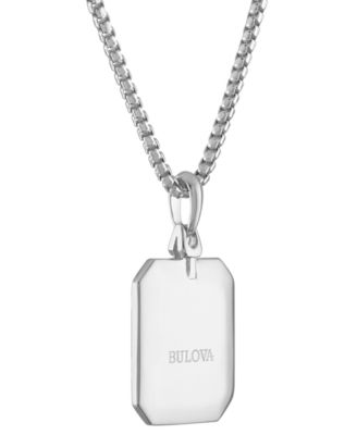 Men's Crest of Bohemia Diamond (1/2 ct. t.w.) Pendant Necklace in Sterling Silver, 24" + 2" extender