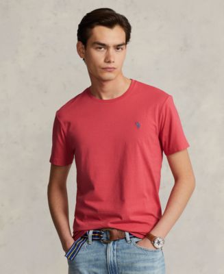 Polo Ralph Lauren Men's Classic-Fit Jersey Crewneck T-Shirt - Macy's