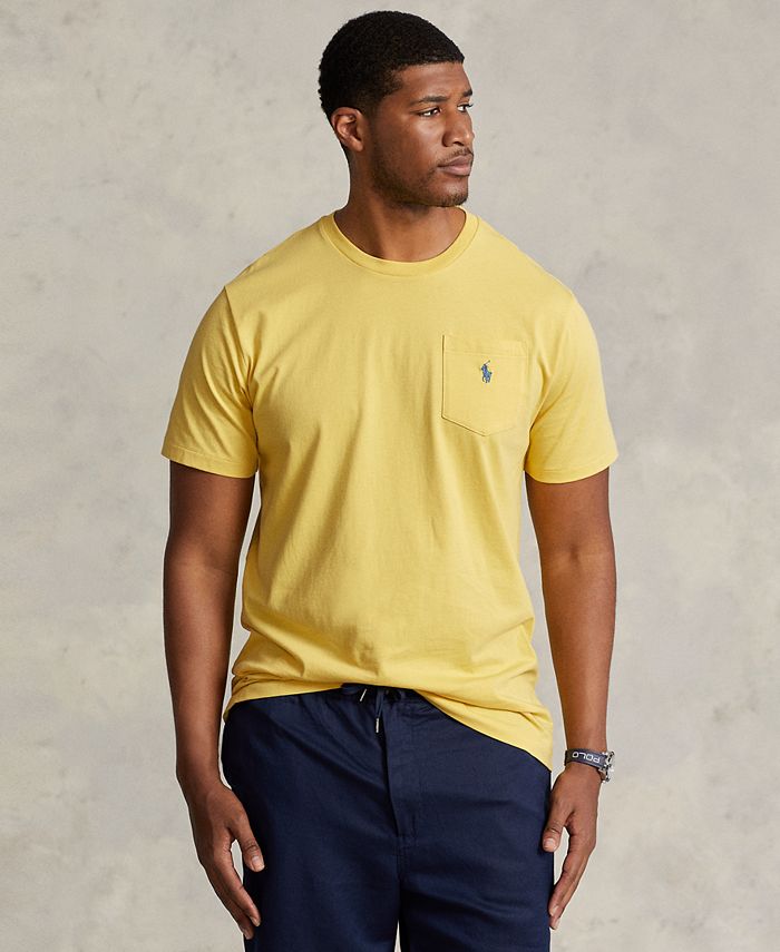 Polo Ralph Lauren Men's Big & Tall Jersey Pocket T-Shirt - Macy's