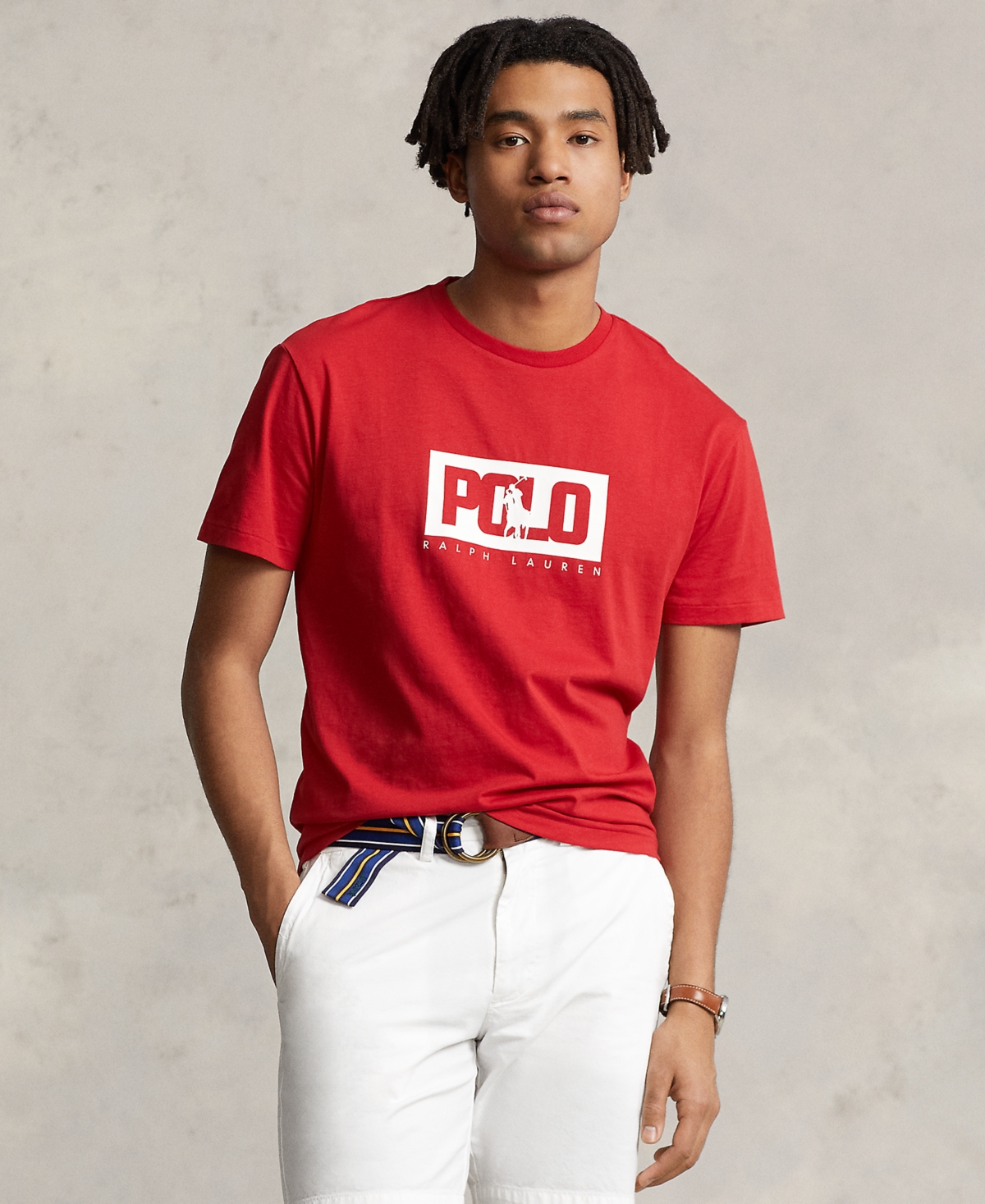 Polo Ralph Lauren Men's Classic-fit Logo Jersey T-shirt In Rl Red