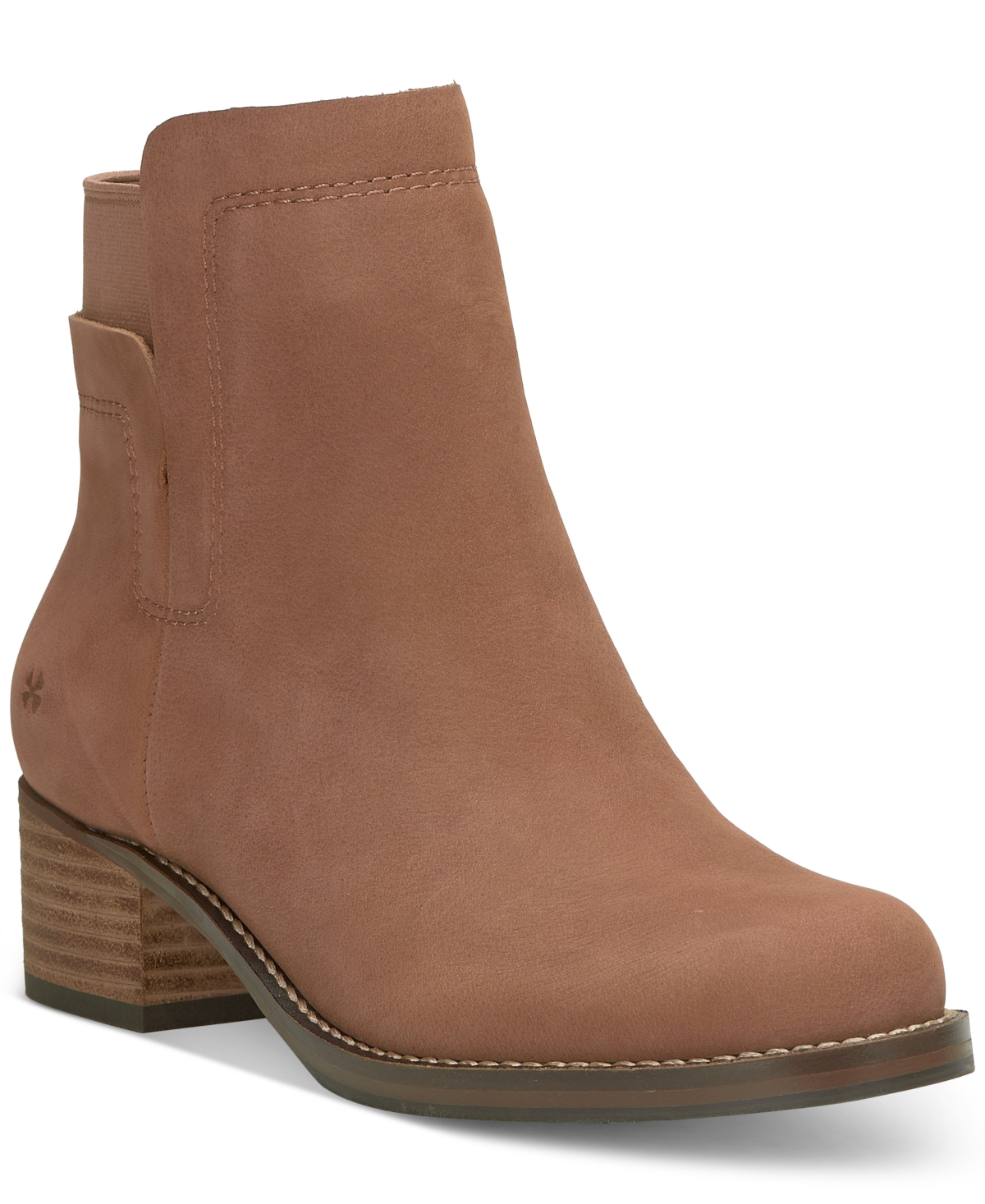 Women's Hirsi Pull-On Ankle Booties - Latte Leather