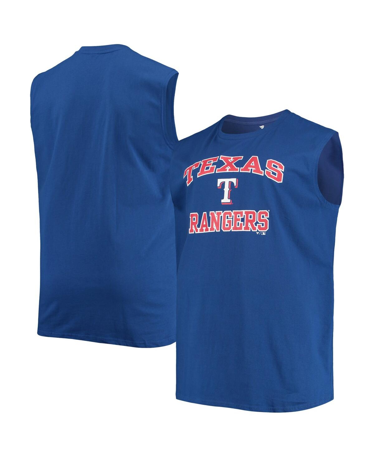 Men's Fanatics Branded Royal Texas Rangers Champion Rush Color Block Shorts
