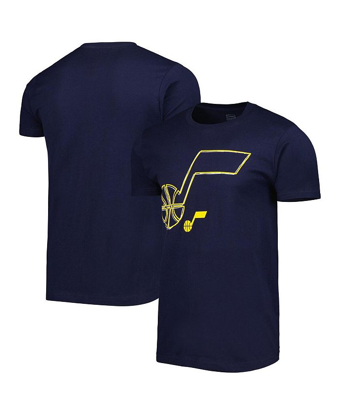 Stadium Essentials Men's and Women's Navy Utah Jazz Element Logo Pop T