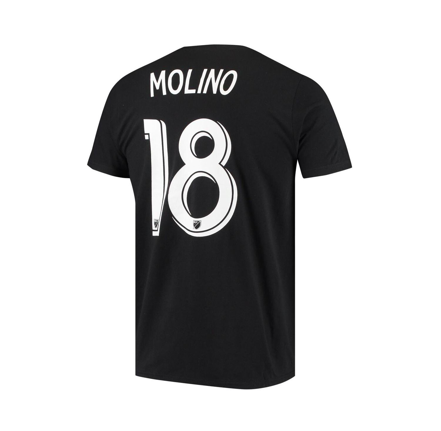 Men's Kevin Molino Black Minnesota United FC Go To Name and Number T-shirt