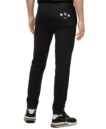 Hugo Boss X Nfl Cotton-terry Tracksuit Bottoms - Miami Dolphins Black