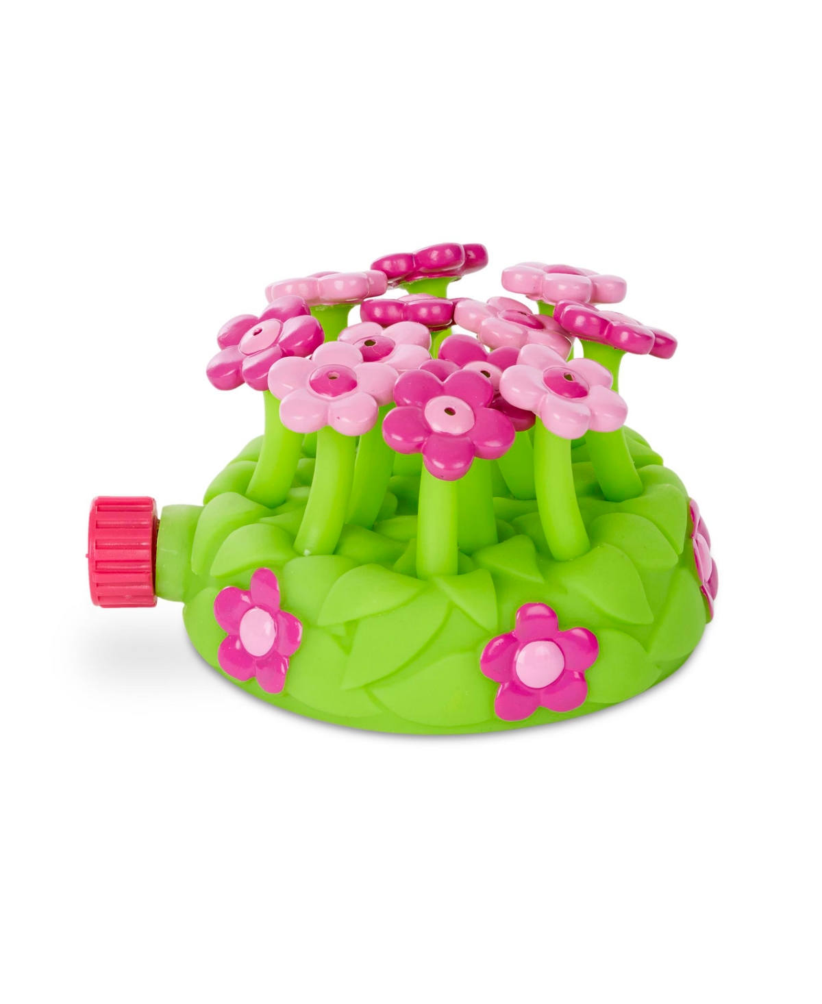 Melissa & Doug Sunny Patch Pretty Petals Flower Sprinkler Toy With Hose Attachment - Pretty Petals