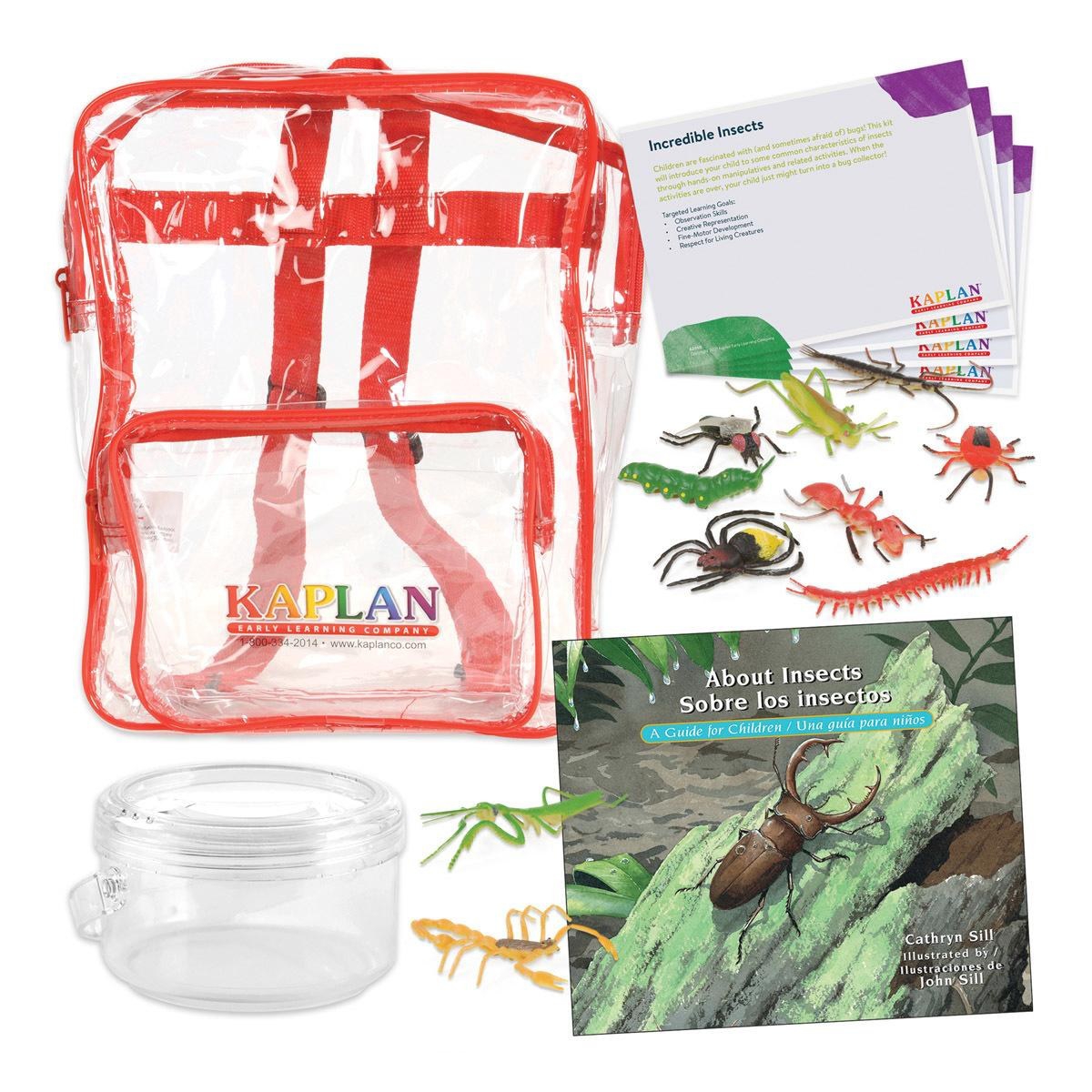 Kaplan Early Learning Back to Back Learning Kit - Incredible Insects