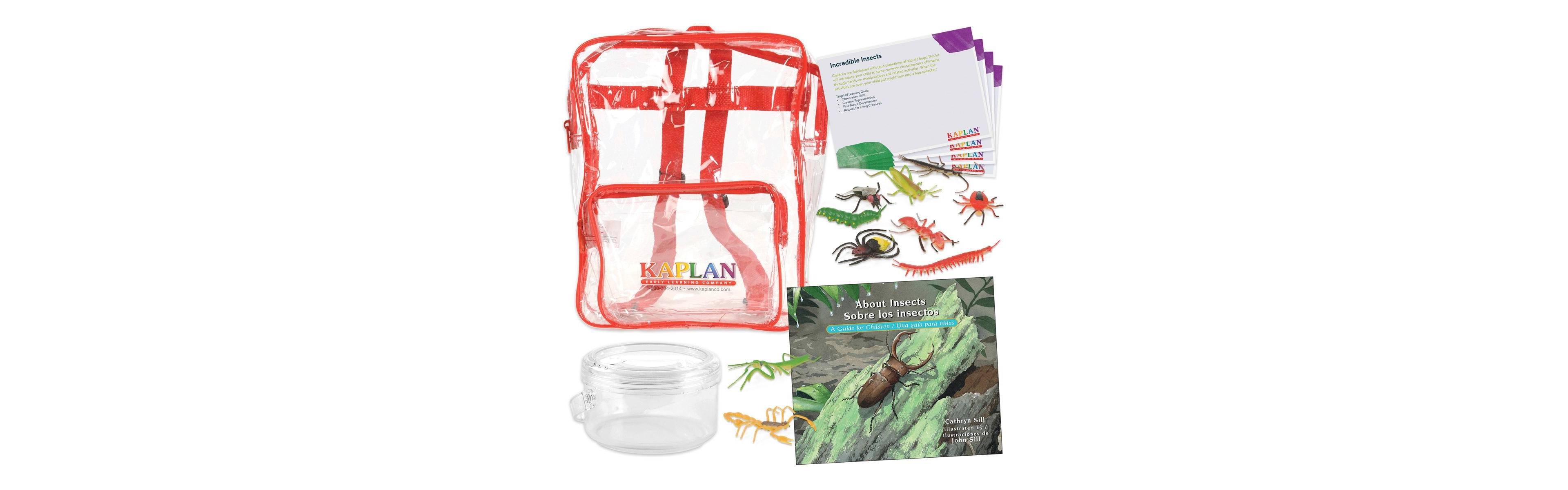 Kaplan Early Learning Back to Back Learning Kit - Incredible Insects