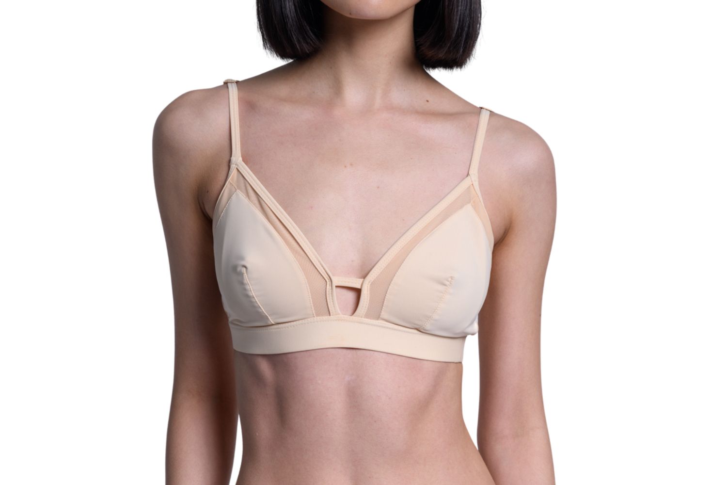 Plus Size Nude Shade Wireless Comfort Full Coverage Bralette