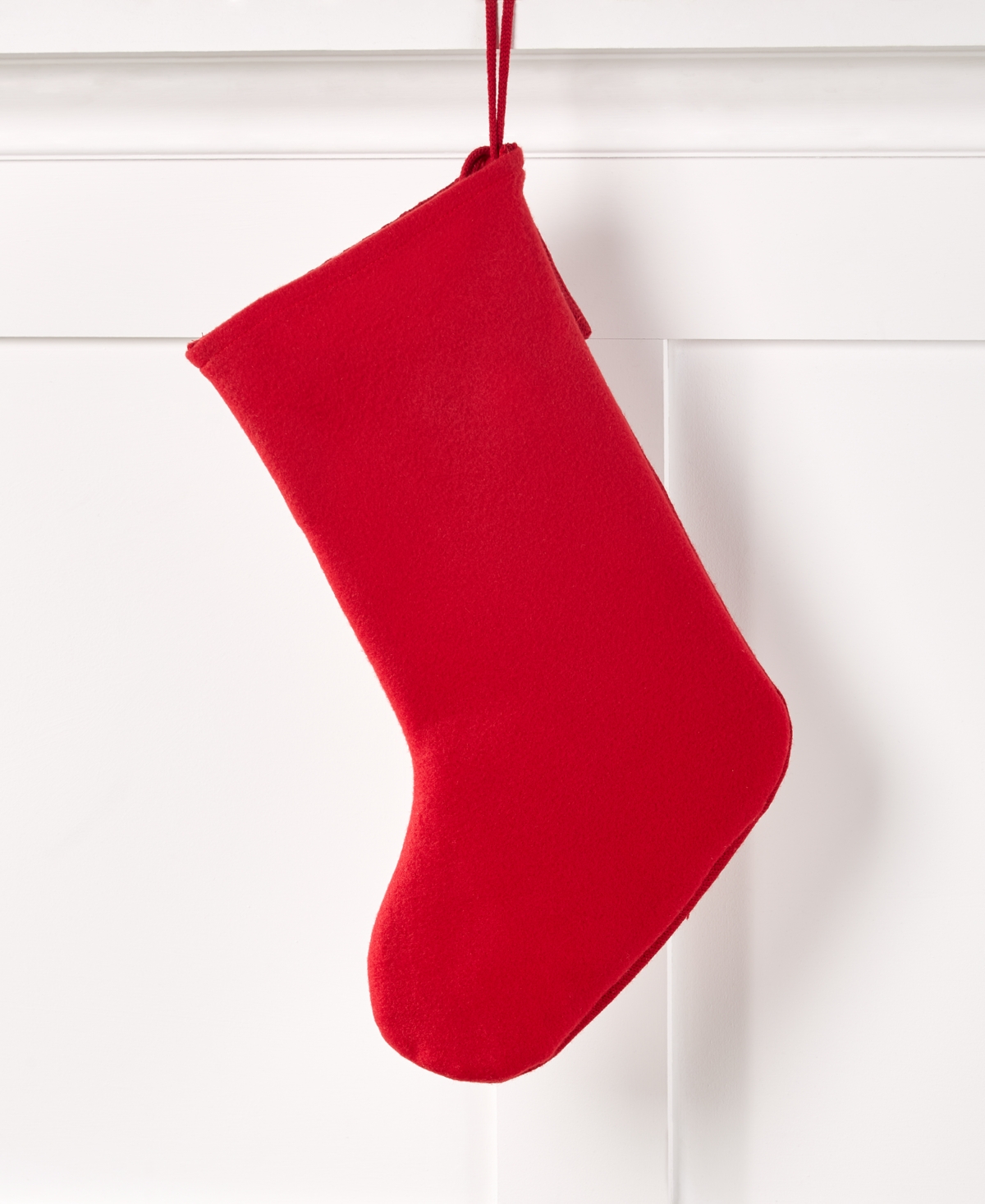 Holiday Lane Initial Stockings, Exclusively At Macy's In White
