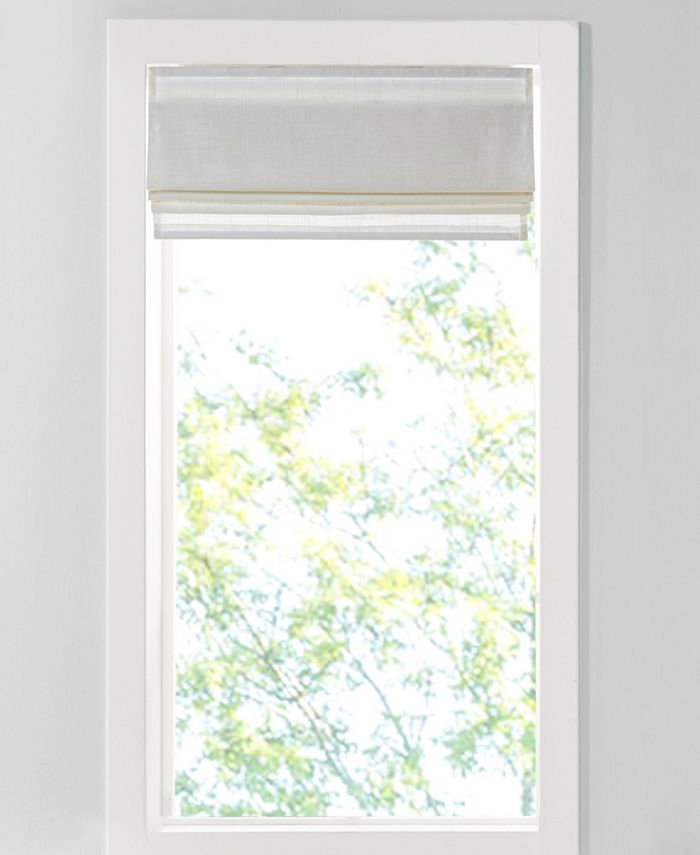 Madison Park Kyler Linen Blend Light Filtering Cordless 1 Piece Roman