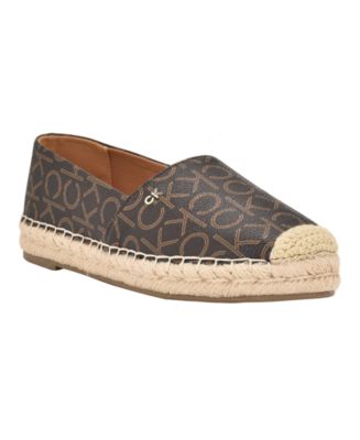 Calvin Klein Women's Popular Casual Espadrille Slip-On Flats - Macy's