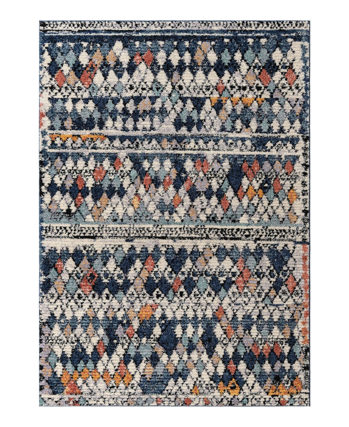 Bayshore Home Tangier Tng-03 7'1" X 10' Area Rug In Multi