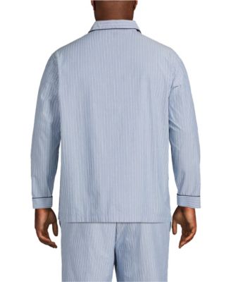 Big & Tall Poplin Pajama Shirt