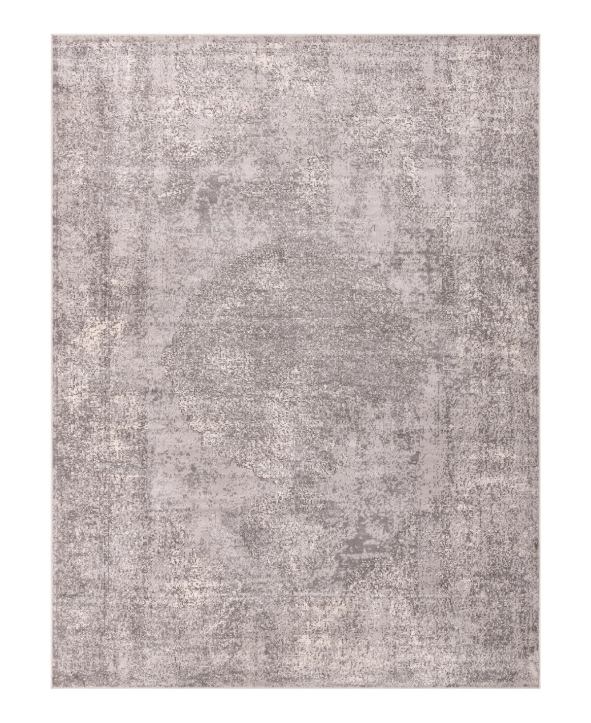Bayshore Home Wheeler Wlr-03 8' x 11' Area Rug - Gray