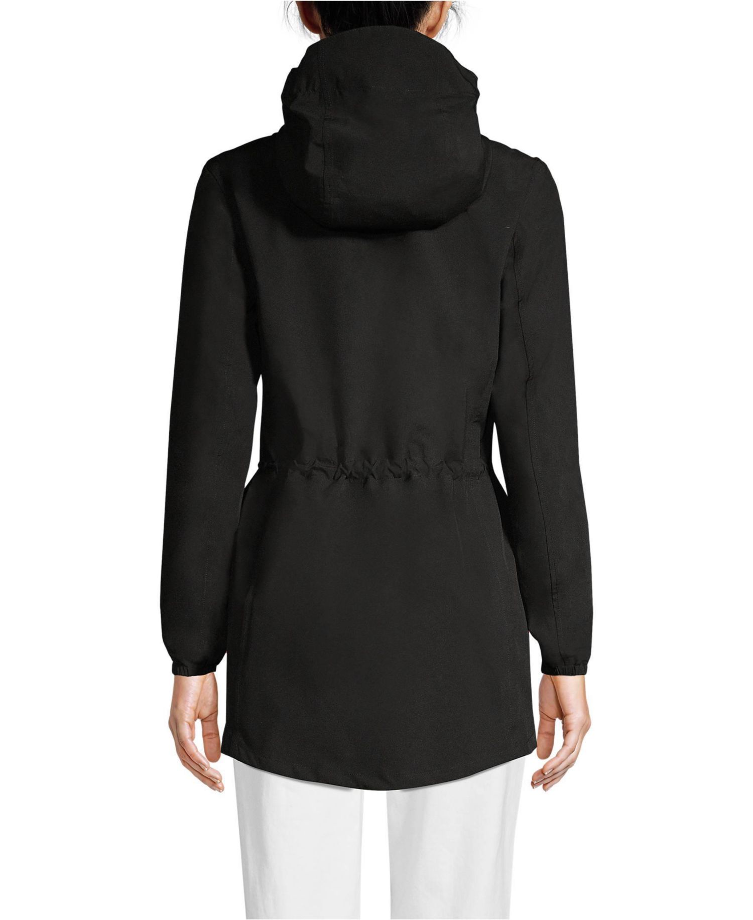 Women's Waterproof Hooded Packable Raincoat