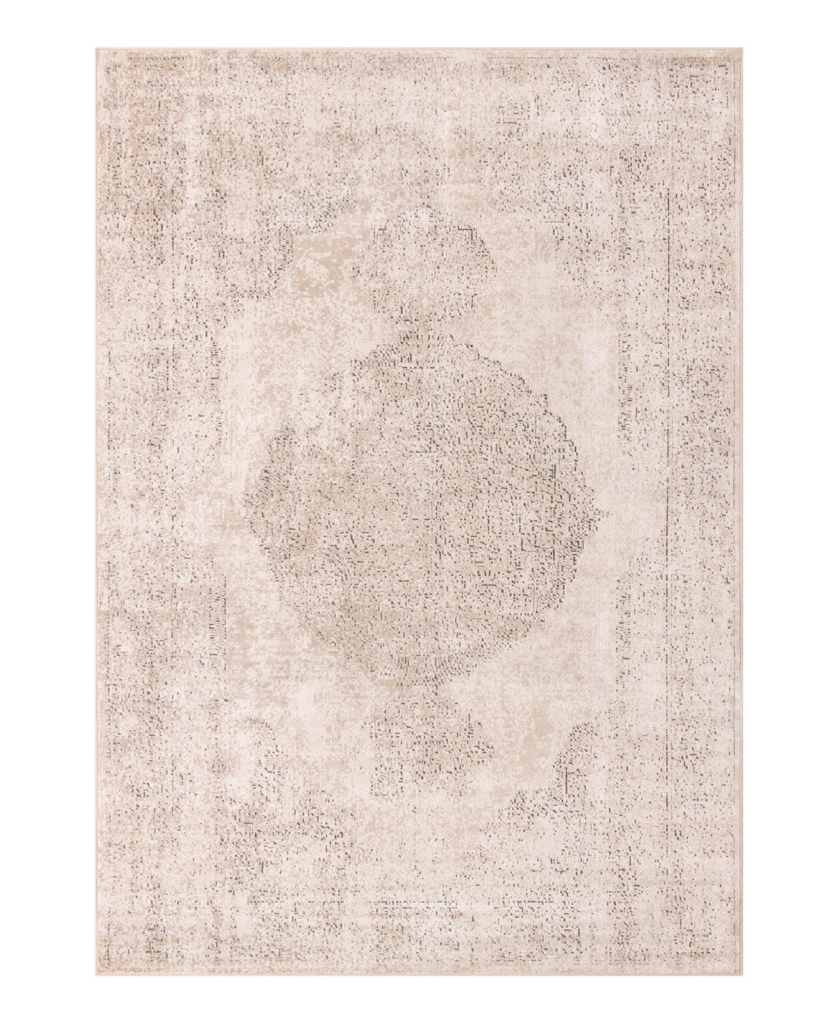 Bayshore Home Wheeler Wlr-03 8' x 11' Area Rug - Ivory