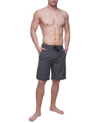 Men's 9" Stretch Mesh Lined Swim Trunks, up to Size 2XL