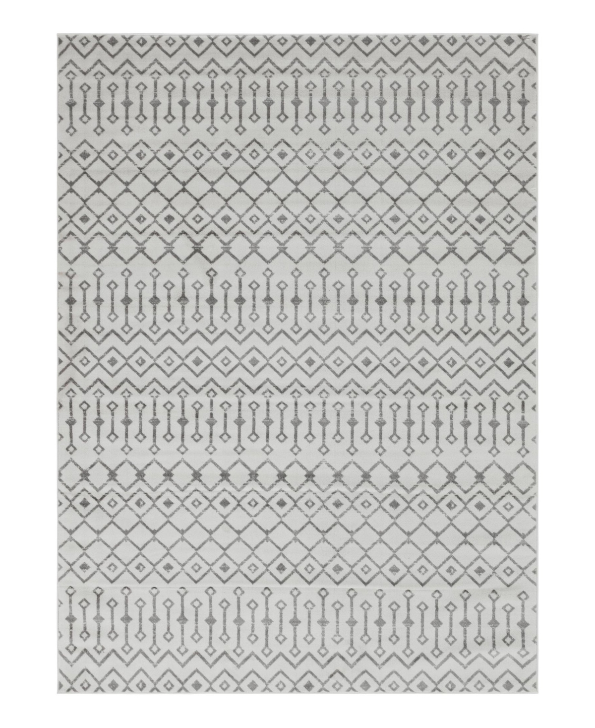 Bayshore Home Dirham Trellis Dht-01 8' x 11' Area Rug - Ivory