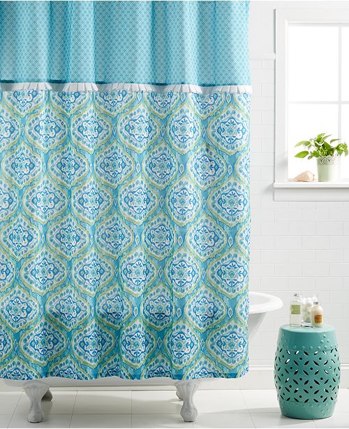Bardwil Dena Home Tangier Shower Curtain Reviews Shower