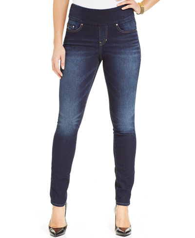 JAG Petite Pull-On Nora Knit Skinny Jeans