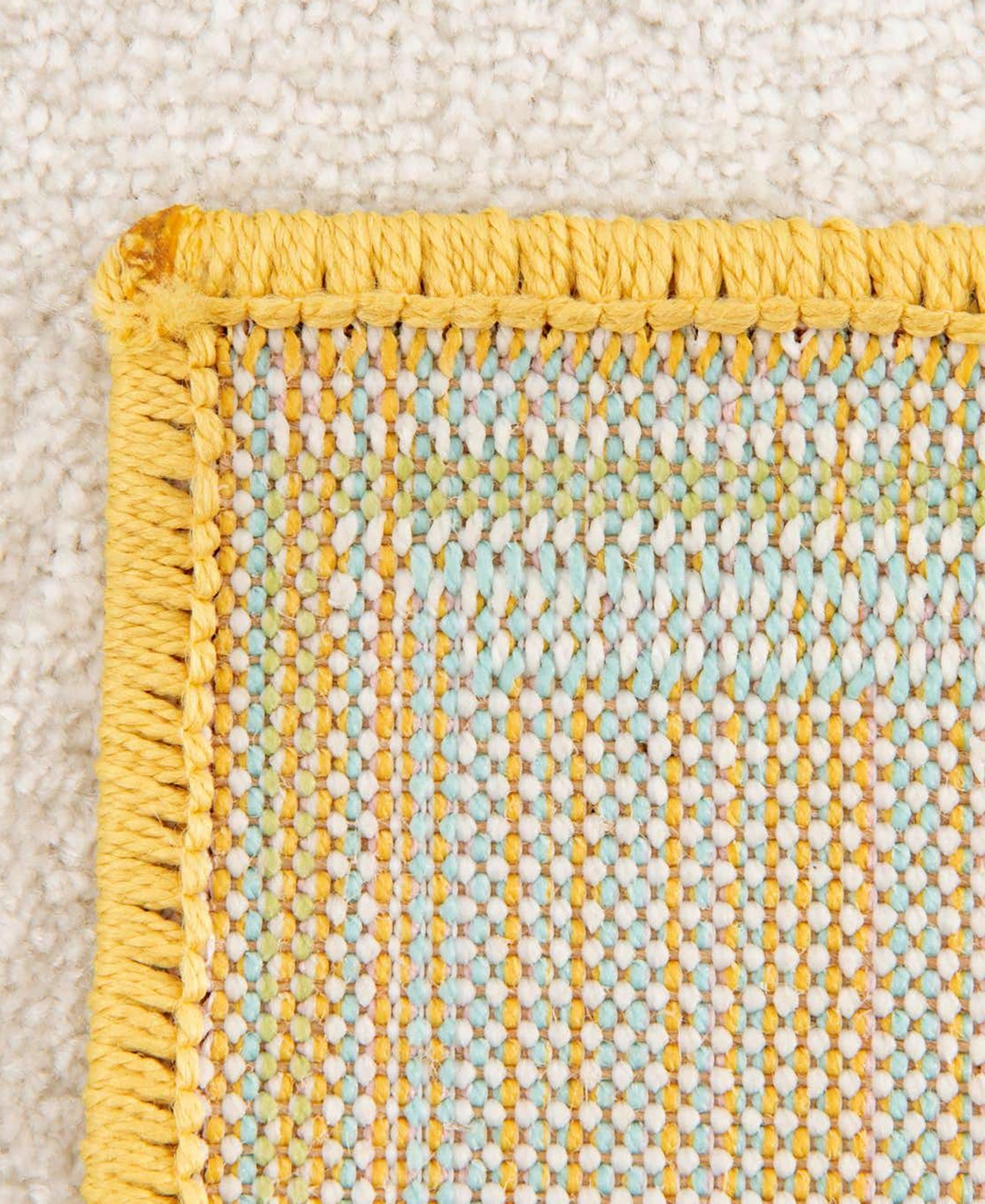 Bayshore Home Campy Kids Animals Area Rug - Yellow