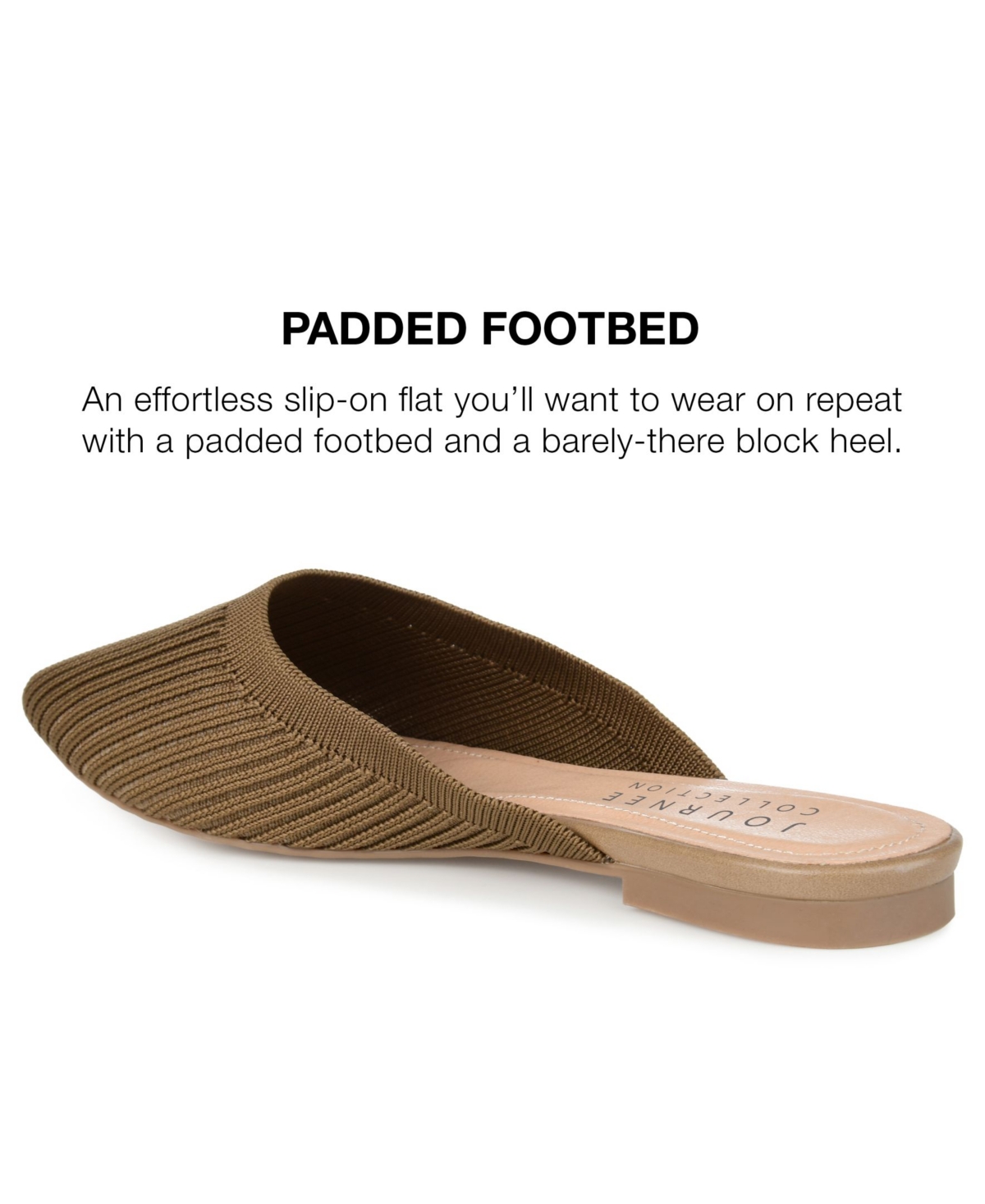 Journee Collection Women's Aniee Knit Mules