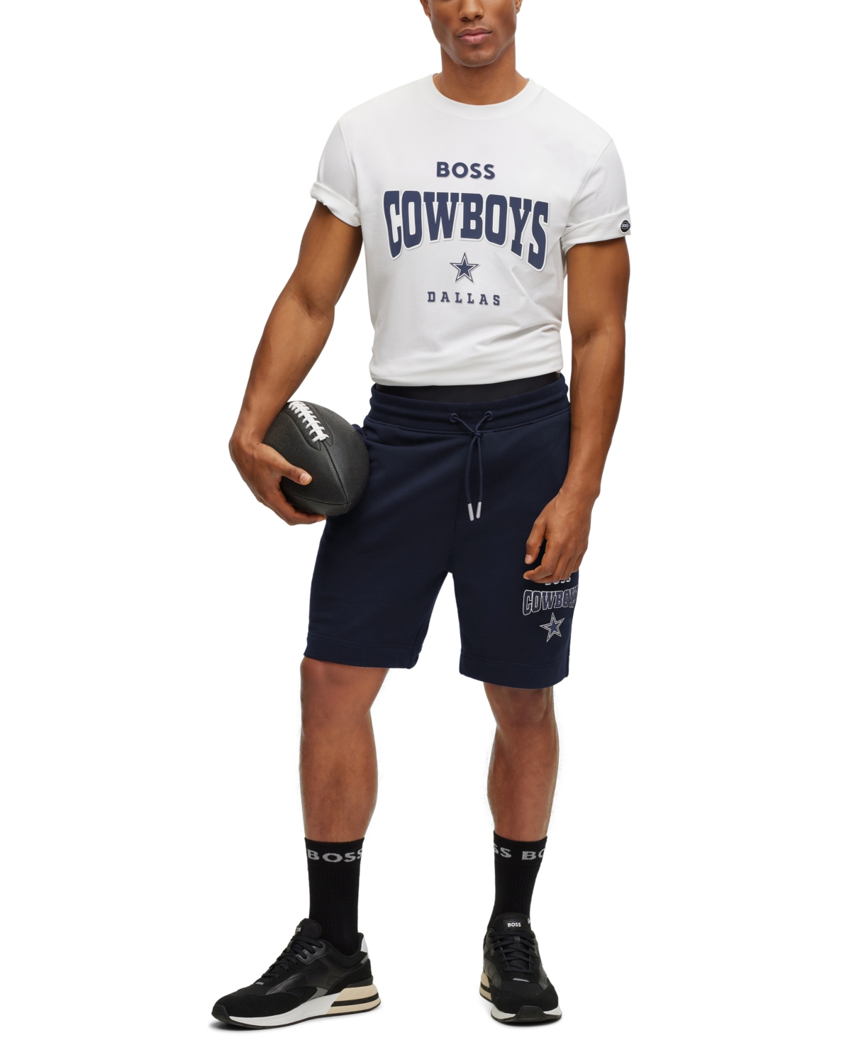 Boss by Hugo Boss by Hugo Boss x Nfl Men's T-shirt Collection - Dallas Cowboys - White