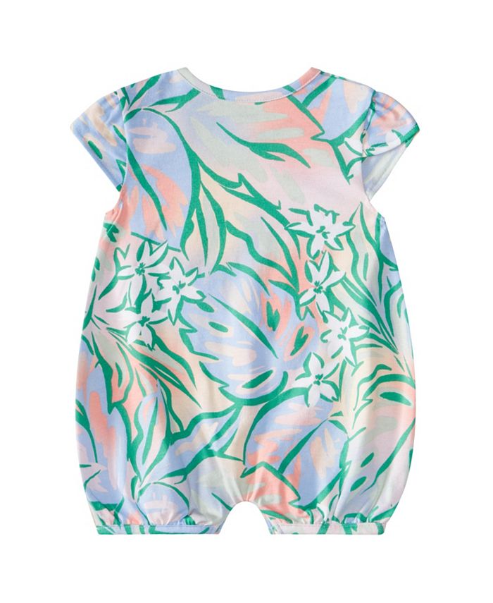 adidas Baby Girls Daisy Printed Cotton Shortie Romper Macy's