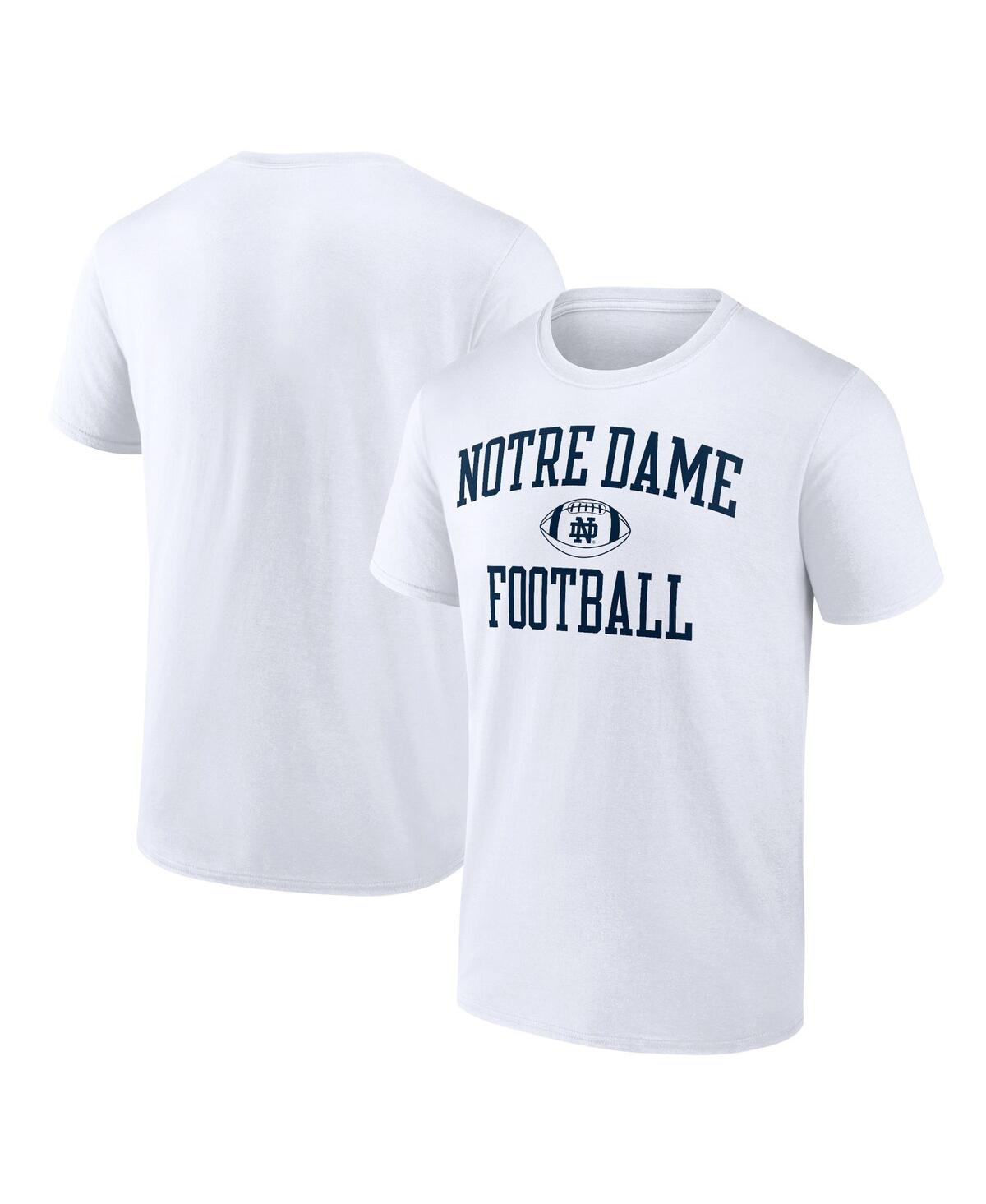 Fanatics Men's  White Notre Dame Fighting Irish First Sprint Team T-shirt