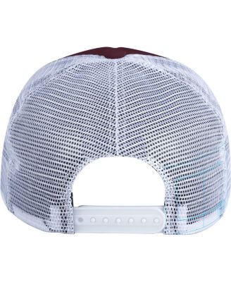 Men's Maroon Texas A&M Aggies Script Trucker Snapback Hat