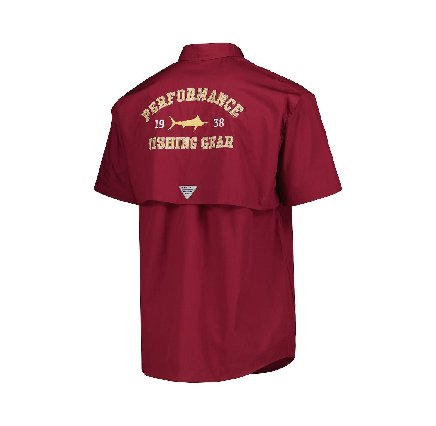 Men's Garnet Florida State Seminoles Bonehead Button-Up Shirt