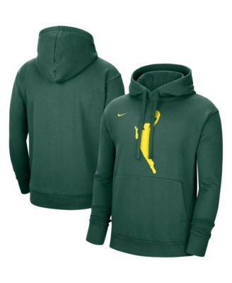Nike - Men's and Women's&nbsp;Hunter Green WNBA Logowoman Team 13 Pullover Hoodie