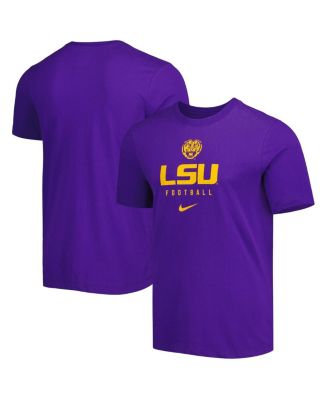 Men's Nike Purple LSU Tigers Team Issue Performance T-shirt - Macy's