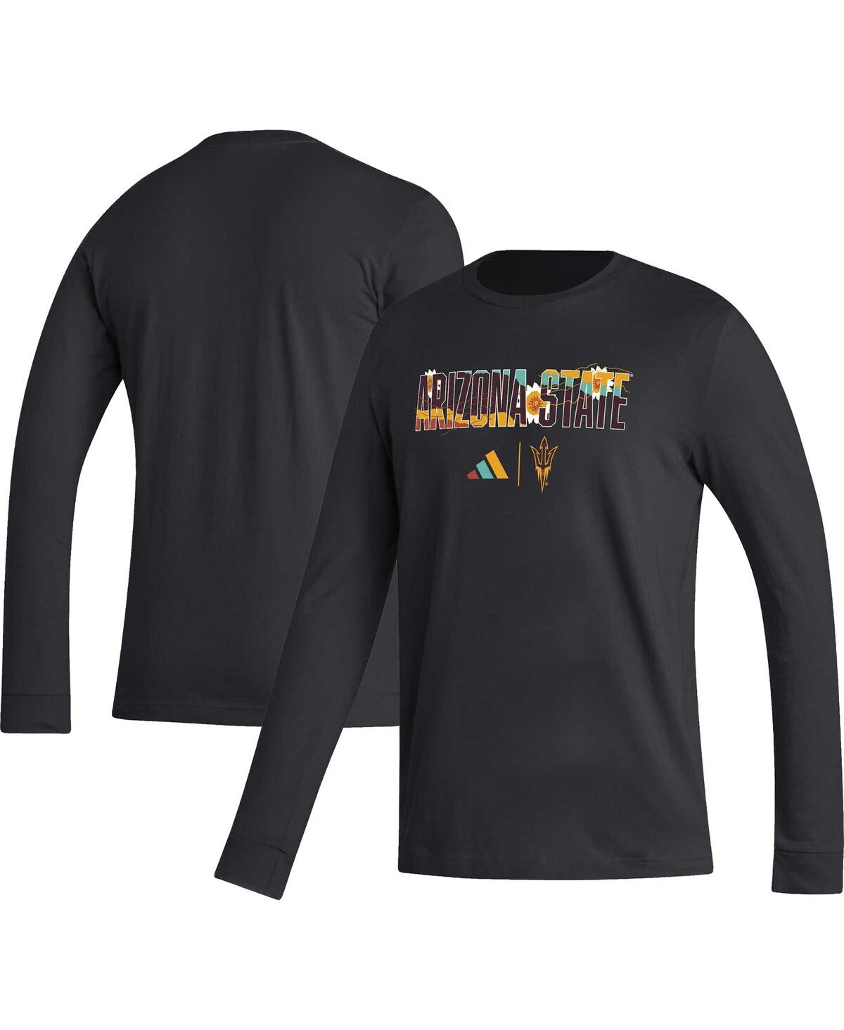 Adidas Originals Men's Adidas Black Arizona State Sun Devils Honoring Black Excellence Long Sleeve T-shirt