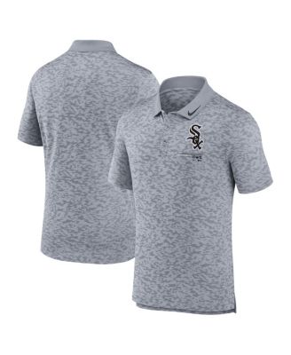 Men's Gray Chicago White Sox Next Level Polo Shirt