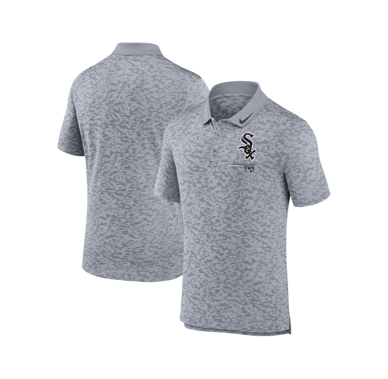 Men's Gray Chicago White Sox Next Level Polo Shirt