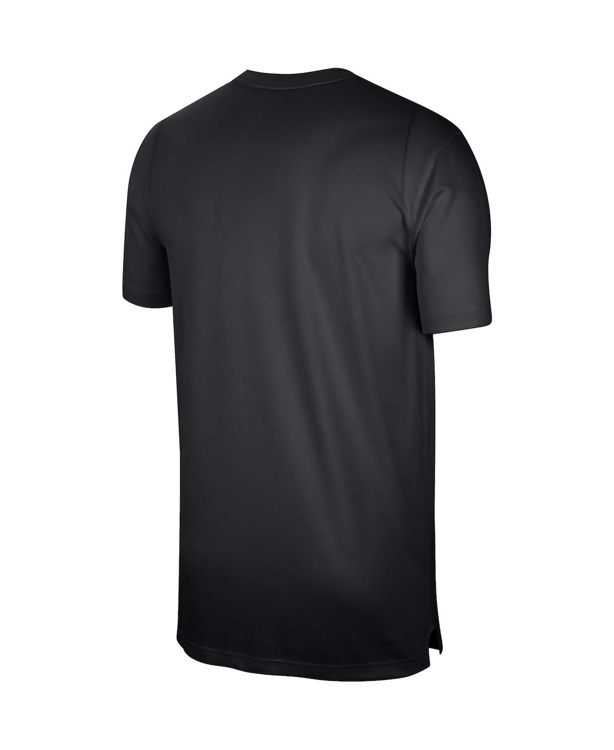 Men's NikeOhio State Buckeyes Sideline Coaches Performance Top - Black