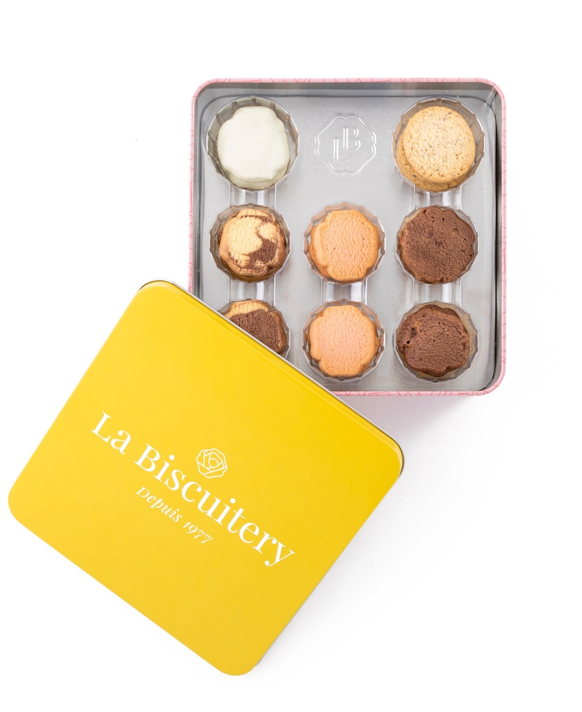 La Biscuitery Le Carre Gourmand Cookie Box