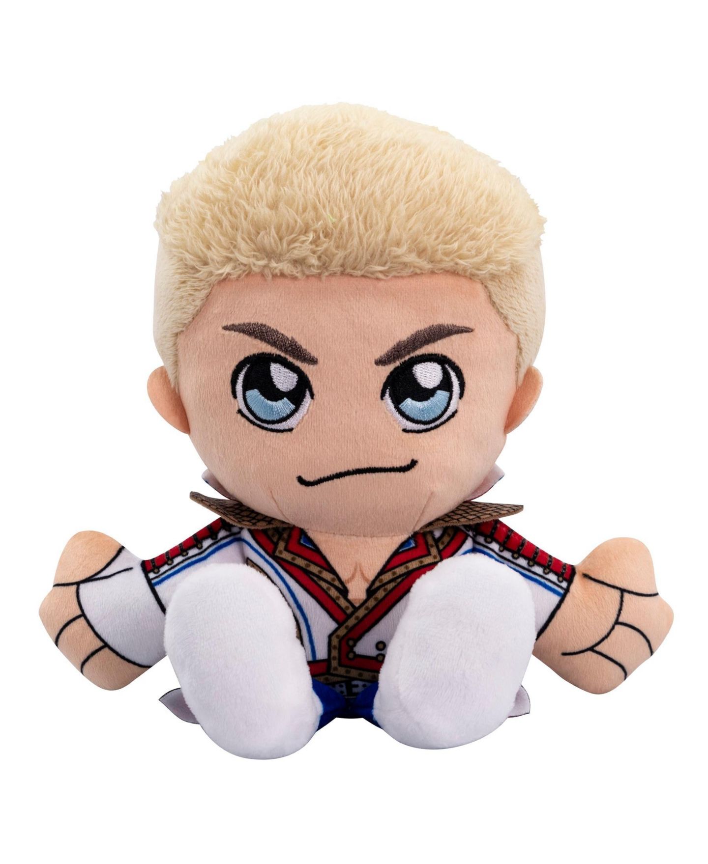 Детская мягкая игрушка Bleacher Creatures Cody Rhodes 8" Kuricha Sitting Plush, цвет: Разноцветный — фото 1