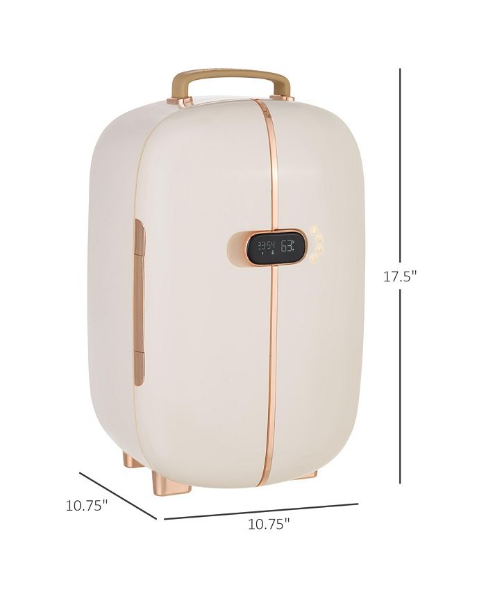 Portable Skincare Fridge, 12L Mini Fridge for Bedroom, Office
