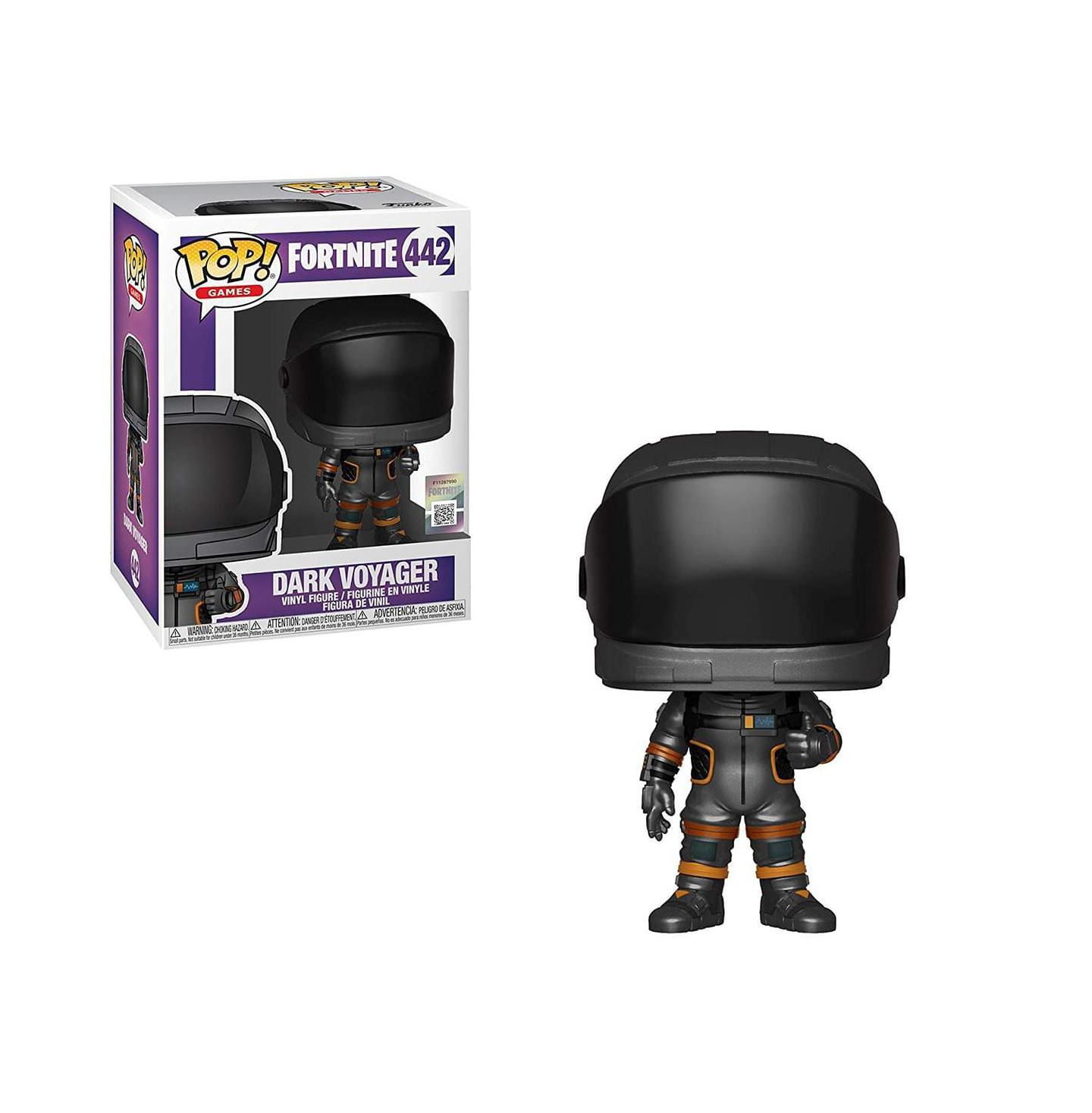 Детская фигурка Funko Fortnite POP Vinyl Figure - Dark Voyager, цвет: Чёрный — фото 1